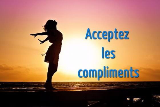 acceptr les compliments pour augmenter l'estime de soi